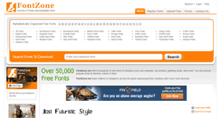 Desktop Screenshot of fontzone.net